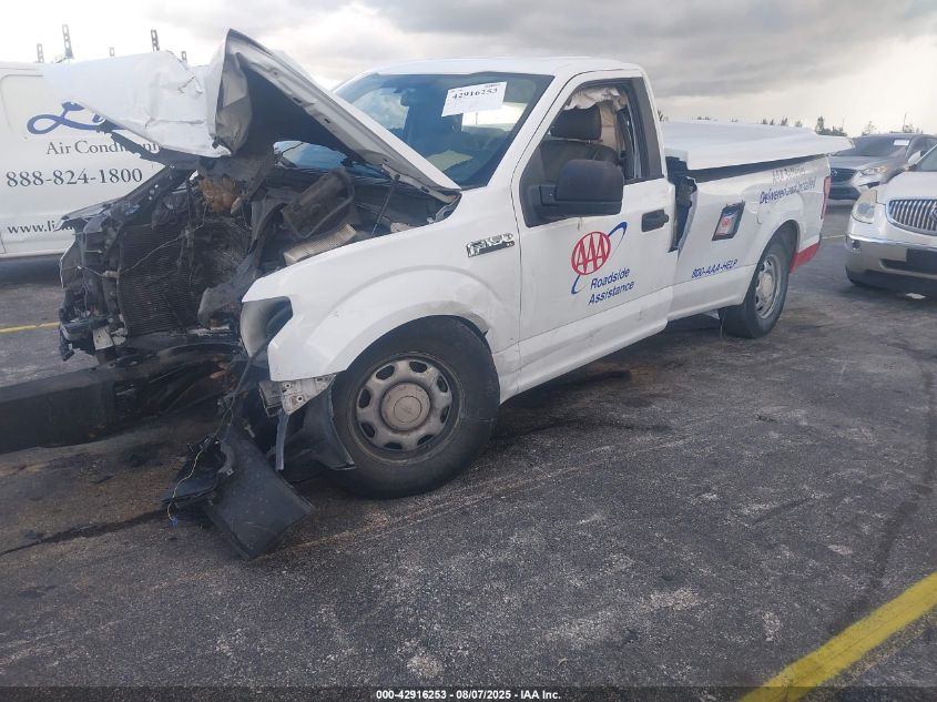 2016 Ford F-150 Xl VIN: 1FTMF1C86GKD92200 Lot: 42916253