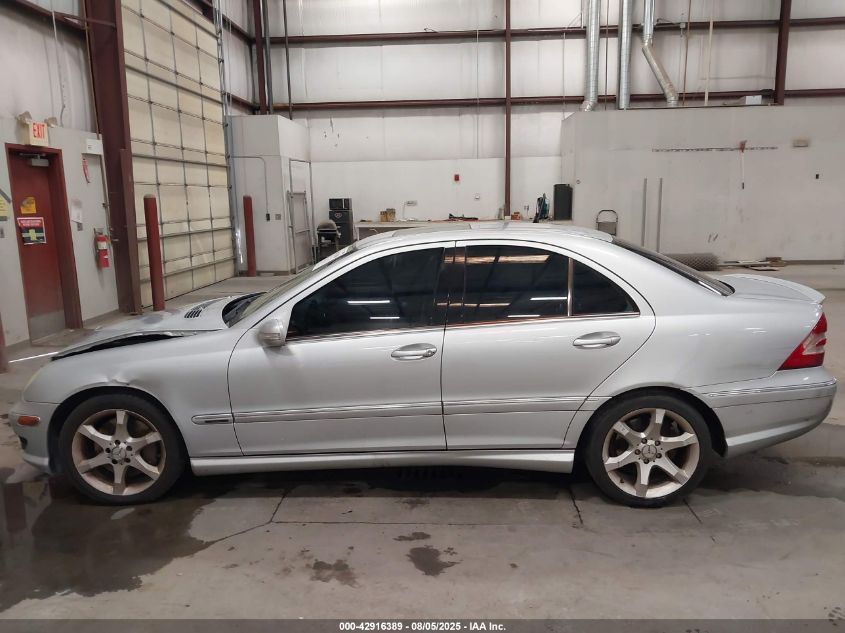 2007 Mercedes-Benz C 230 Sport VIN: WDBRF52H67F859122 Lot: 42916389