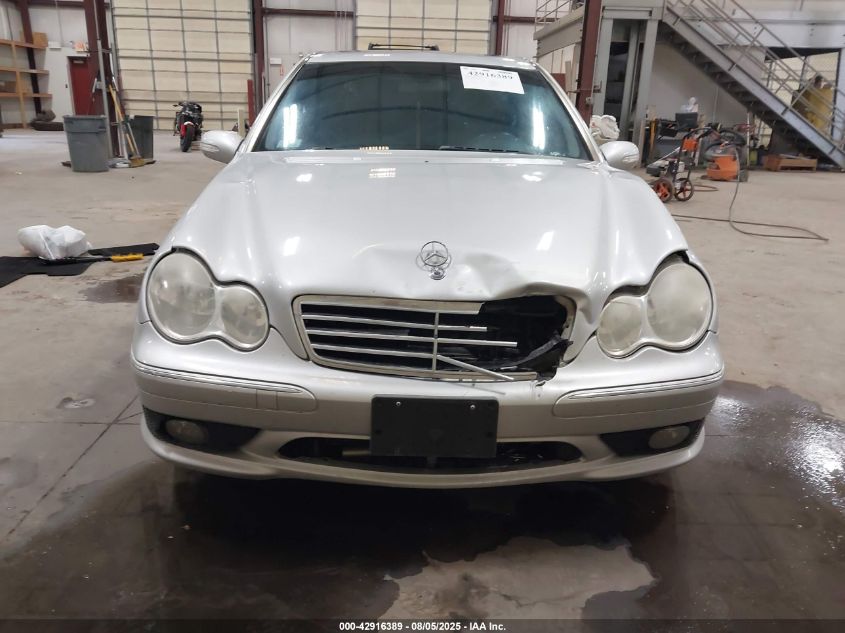 2007 Mercedes-Benz C 230 Sport VIN: WDBRF52H67F859122 Lot: 42916389