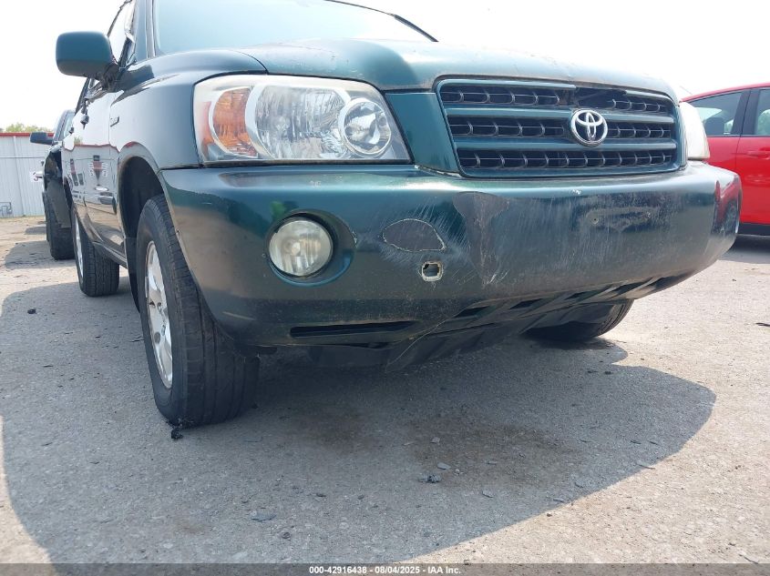 2003 Toyota Highlander Limited V6 VIN: JTEHF21A130141275 Lot: 42916438