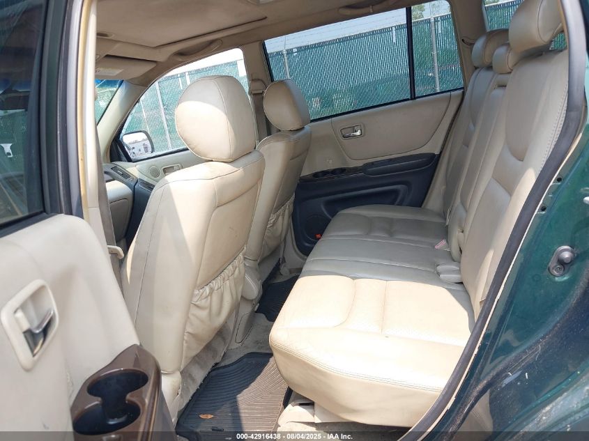 2003 Toyota Highlander Limited V6 VIN: JTEHF21A130141275 Lot: 42916438