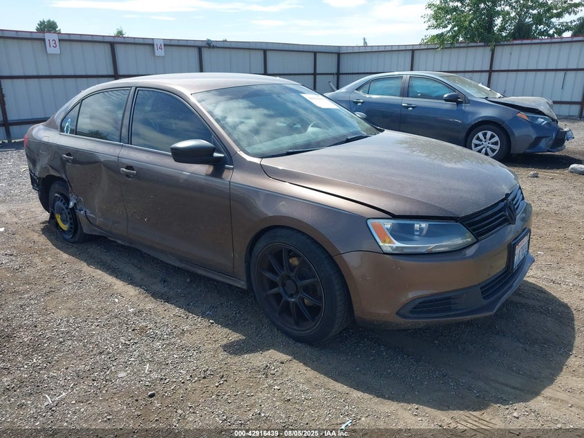 3VW1K7AJ5BM347951 2011 Volkswagen Jetta 2.0L Base auction photo 1