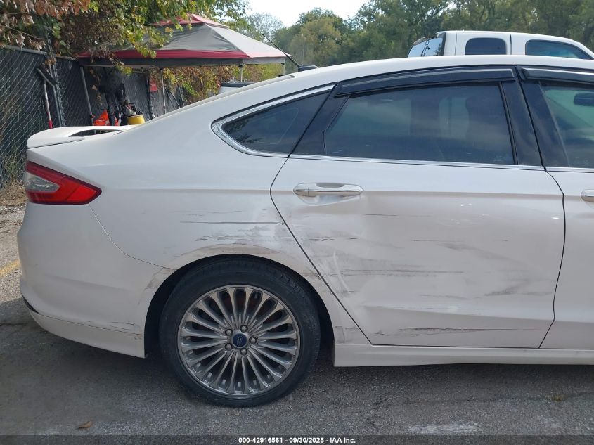 2015 Ford Fusion Energi Titanium VIN: 3FA6P0SU3FR263944 Lot: 42916561