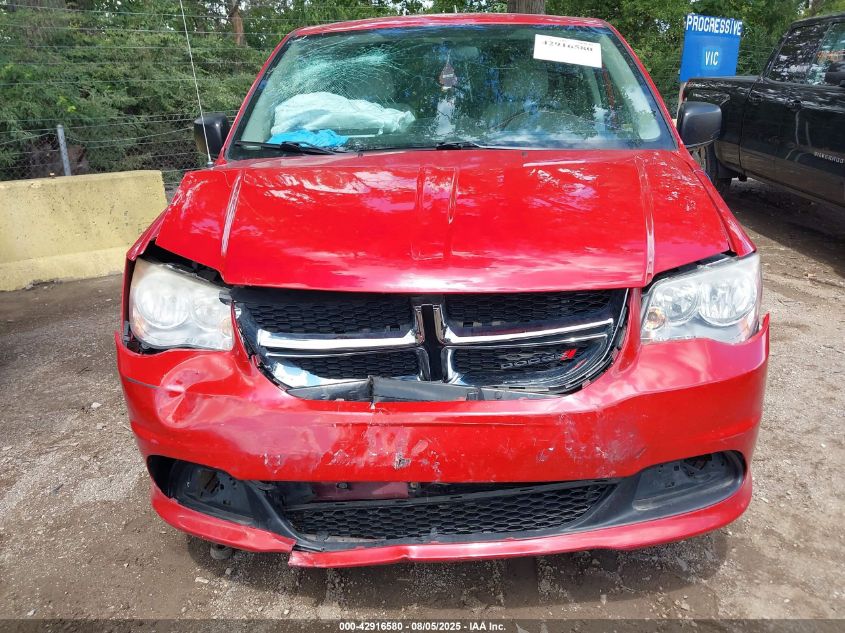 2012 Dodge Grand Caravan Se/Avp VIN: 2C4RDGBGXCR395362 Lot: 42916580
