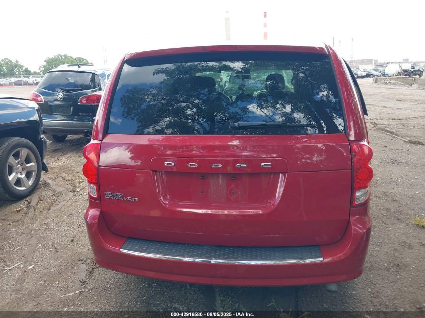 2012 Dodge Grand Caravan Se/Avp VIN: 2C4RDGBGXCR395362 Lot: 42916580