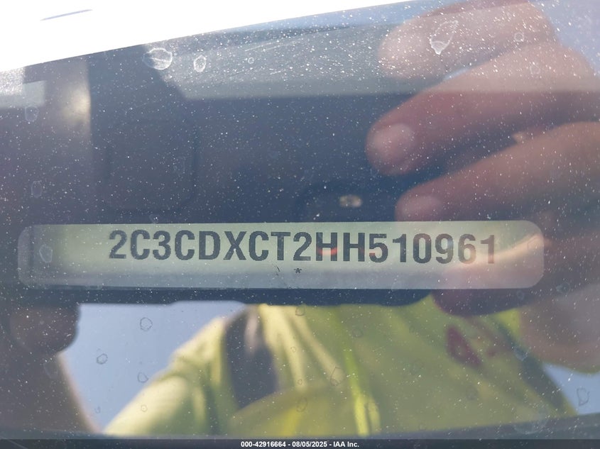 2017 DODGE CHARGER R/T RWD - 2C3CDXCT2HH510961