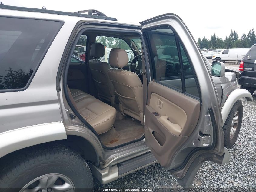 2002 Toyota 4Runner Limited VIN: JT3HN87R120363311 Lot: 42916701