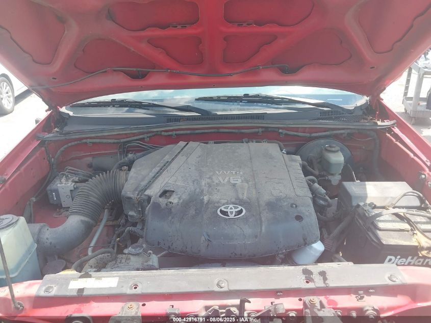 2008 Toyota Tacoma Base V6 VIN: 5TELU42NX8Z493103 Lot: 42916791