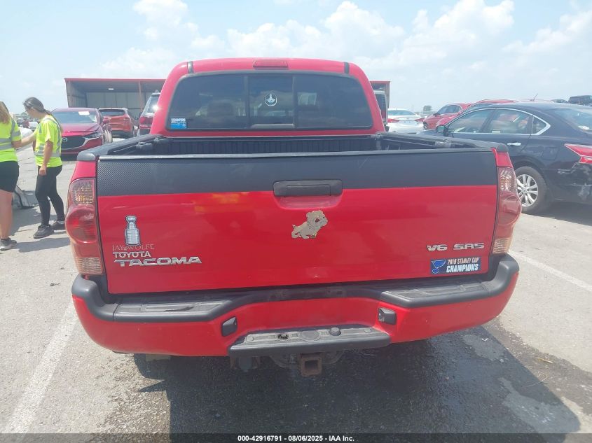 2008 Toyota Tacoma Base V6 VIN: 5TELU42NX8Z493103 Lot: 42916791