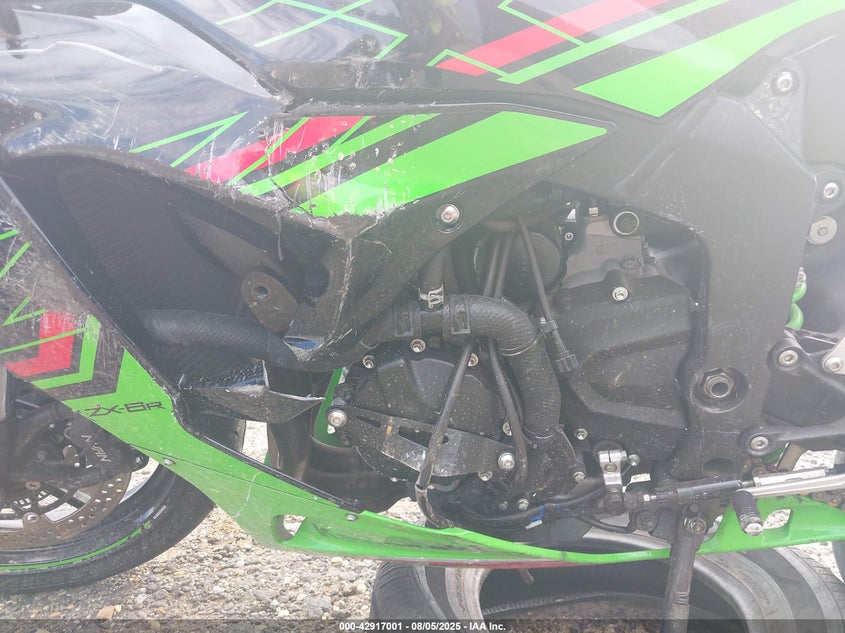 2023 Kawasaki Zx636 K VIN: JKBZXJH14PA018775 Lot: 42917001