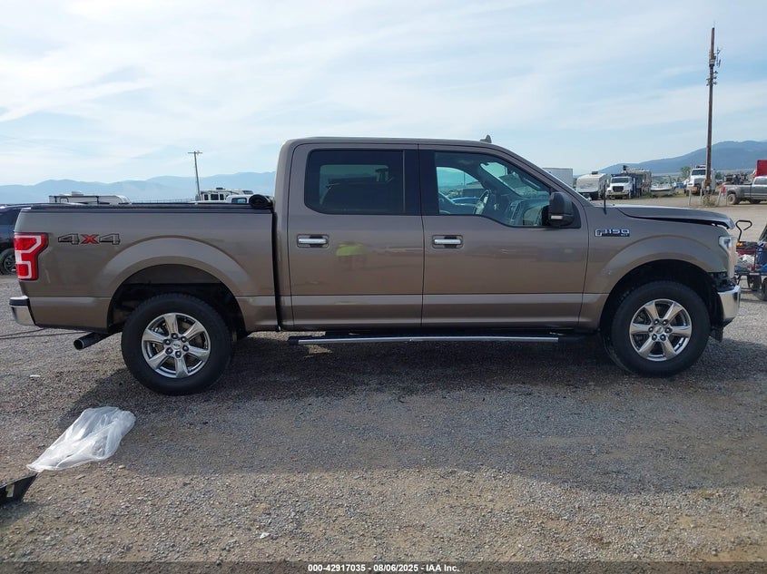 2018 FORD F-150 XLT 1FTEW1EP9JKC65215