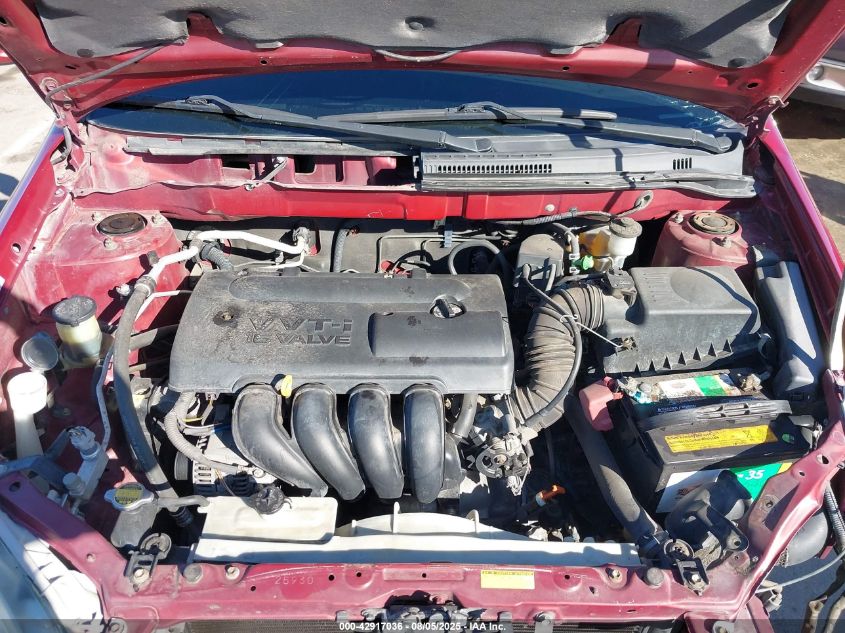 2003 Toyota Corolla Ce/Le/S VIN: 1NXBR32E13Z072729 Lot: 42917036