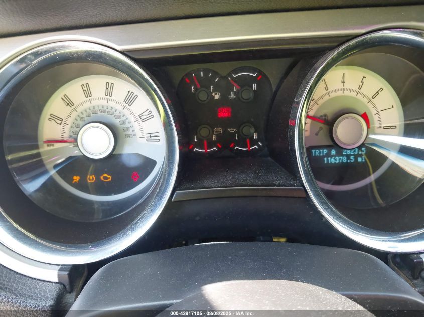 2010 Ford Mustang Gt/Gt Premium VIN: 1ZVBP8CH9A5166250 Lot: 42917105