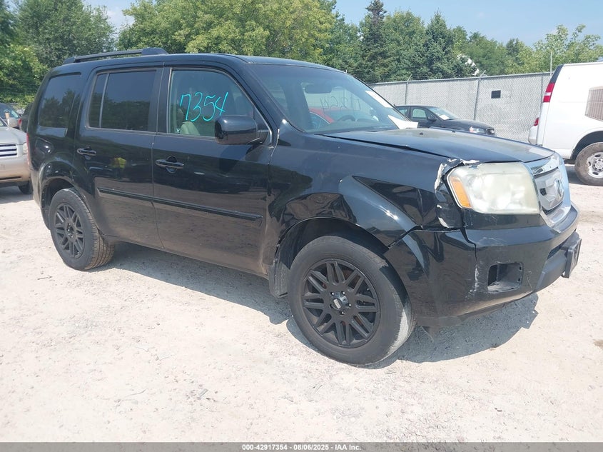 2011 Honda Pilot Ex black other gasoline 5FNYF4H45BB072977 photo #1