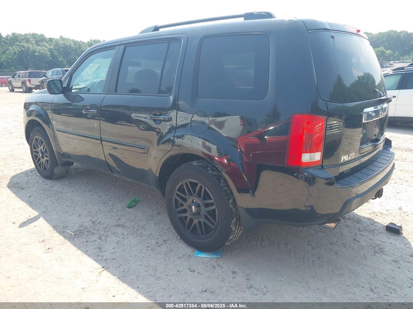 2011 Honda Pilot Ex black other gasoline 5FNYF4H45BB072977 photo #4