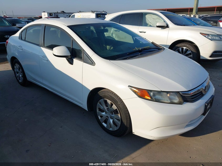 2HGFB2F59CH586797 2012 Honda Civic Lx auction photo 1
