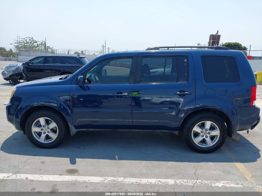 2009 Honda Pilot Ex-L VIN: 5FNYF38639B010645 Lot: 42917530