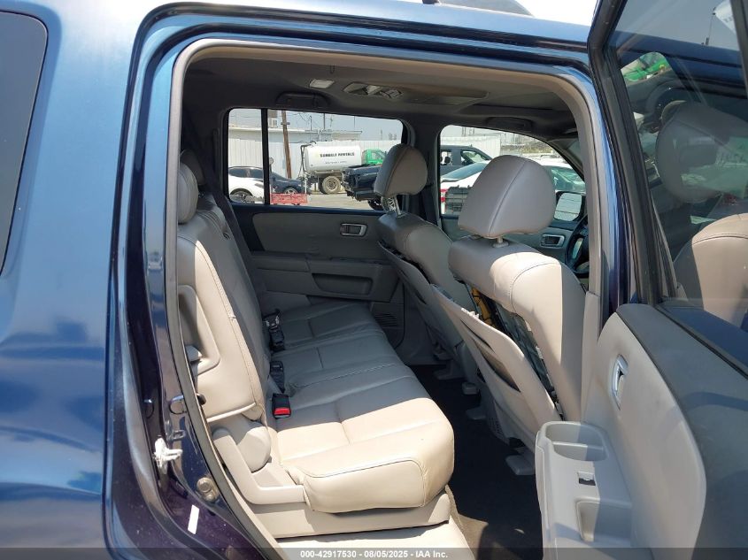 2009 Honda Pilot Ex-L VIN: 5FNYF38639B010645 Lot: 42917530