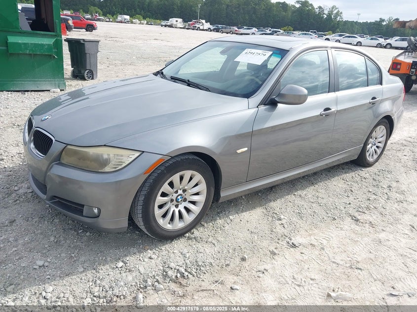 2009 BMW 328I silver sedan gasoline WBAPH73529E128759 photo #3