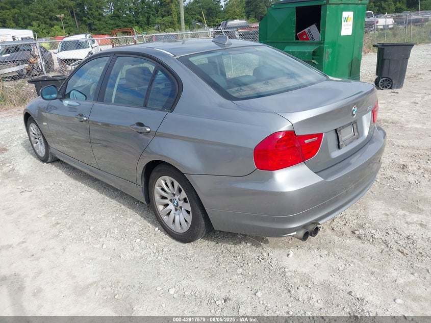 2009 BMW 328I silver sedan gasoline WBAPH73529E128759 photo #4