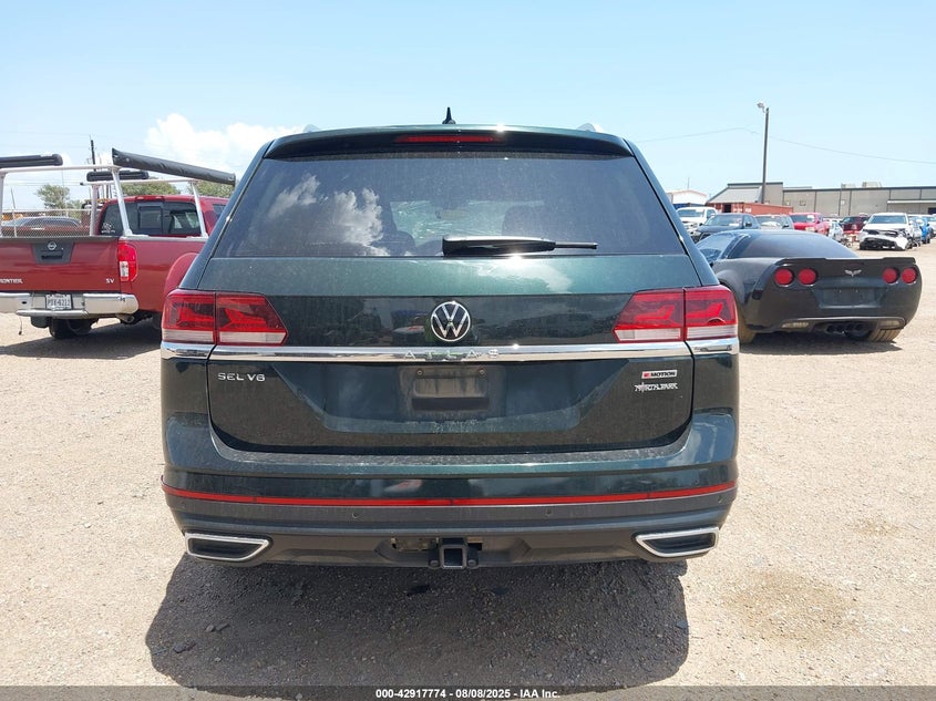2021 Volkswagen Atlas 3.6L V6 Sel VIN: 1V2BR2CA4MC589023 Lot: 42917774