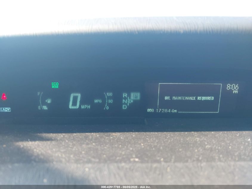 2010 Toyota Prius Iv VIN: JTDKN3DU0A0231989 Lot: 42917785