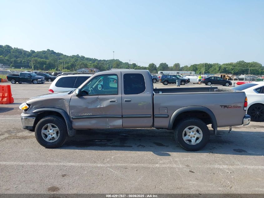 2001 Toyota Tundra Sr5 V8 VIN: 5TBBT44111S207661 Lot: 42917827