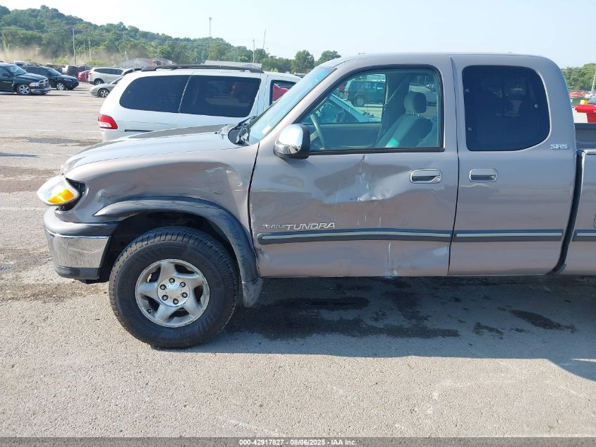 2001 Toyota Tundra Sr5 V8 VIN: 5TBBT44111S207661 Lot: 42917827