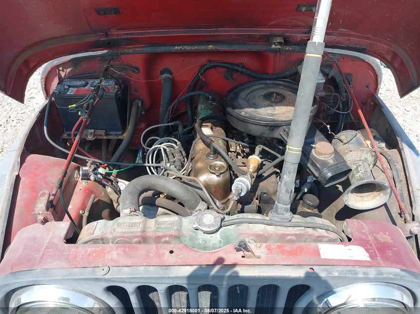 1979 Jeep Cj-7 VIN: J9F83AC806706 Lot: 42918001