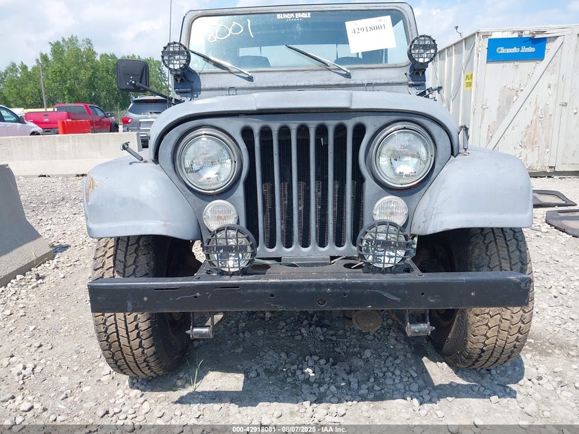 1979 Jeep Cj-7 VIN: J9F83AC806706 Lot: 42918001