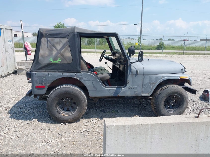 1979 Jeep Cj-7 VIN: J9F83AC806706 Lot: 42918001