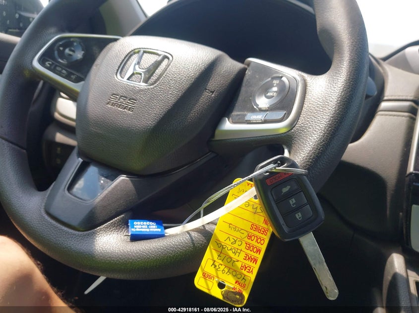 2017 HONDA CR-V LX - 2HKRW6H39HH208979