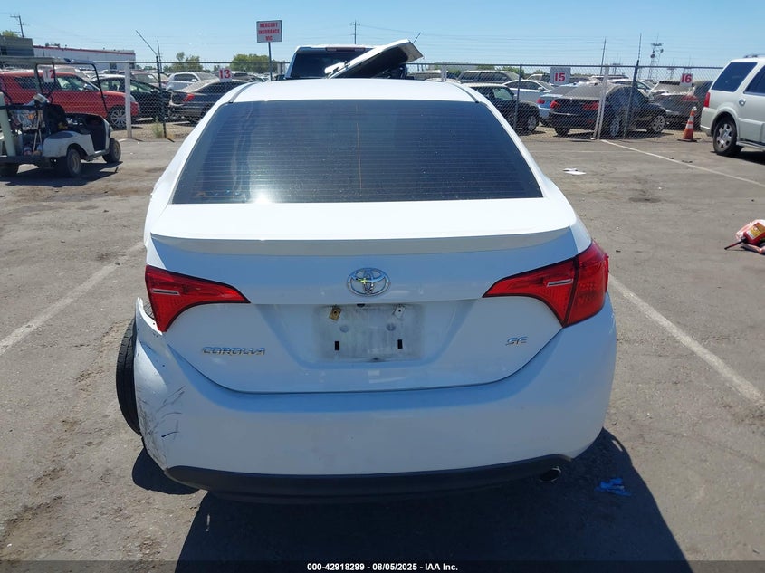 2018 TOYOTA COROLLA SE - 2T1BURHE0JC063236