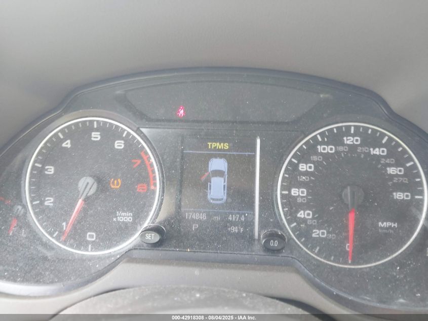 2009 Audi Q5 3.2 Premium VIN: WA1KK78R09A022774 Lot: 42918308