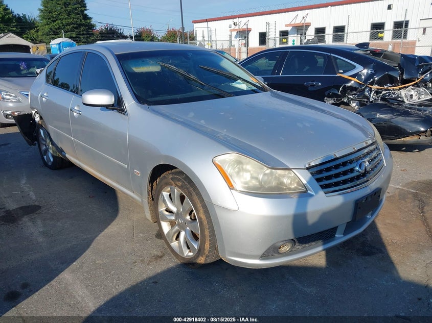 2006 Infiniti M35X grey sedan gasoline JNKAY01F96M254113 photo #1