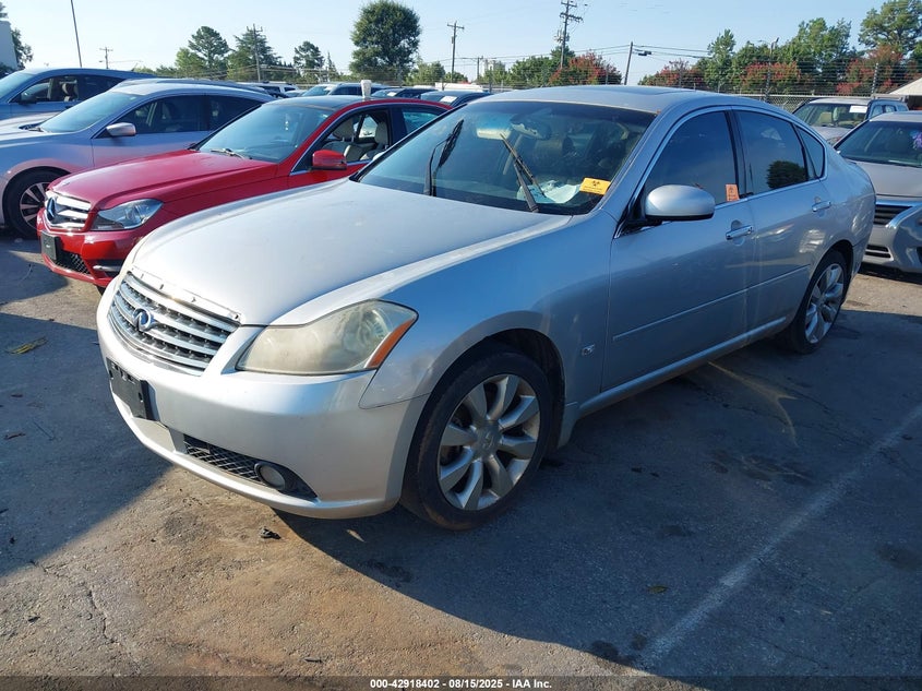 2006 Infiniti M35X grey sedan gasoline JNKAY01F96M254113 photo #3