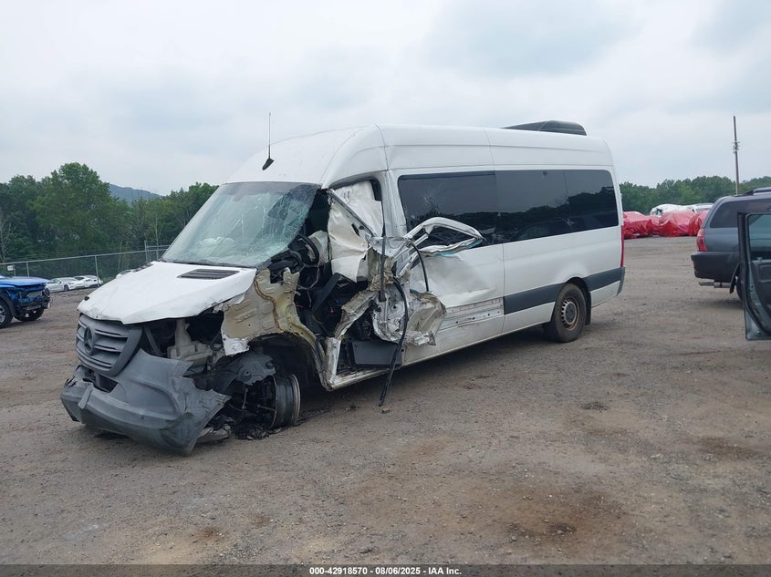 VIN WDZPF1ED5KT006876 2019 MERCEDES-BENZ SPRINTER 2500 HIGH ROOF I4