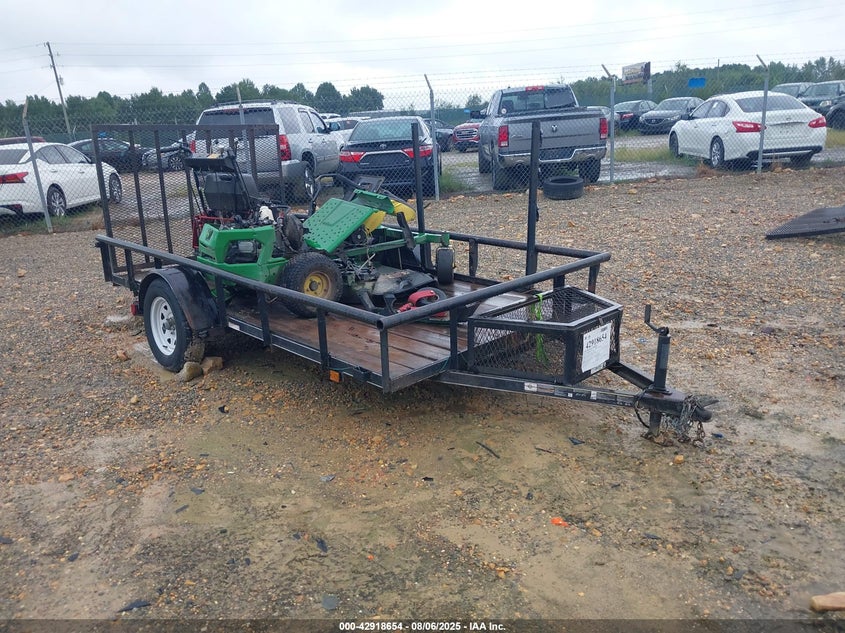 4YMBU121 2017 Open Range Open Trailer auction photo 1