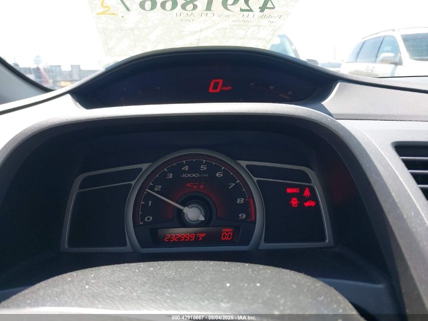 2007 Honda Civic Si VIN: 2HGFG21577H703274 Lot: 42918667