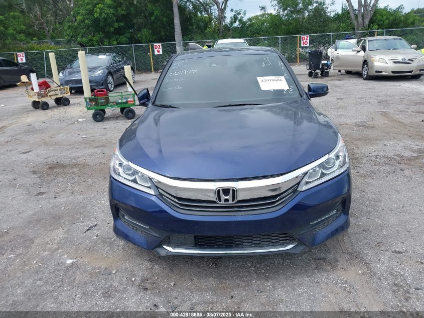 2016 Honda Accord Ex-L VIN: 1HGCR2F9XGA039947 Lot: 42918686