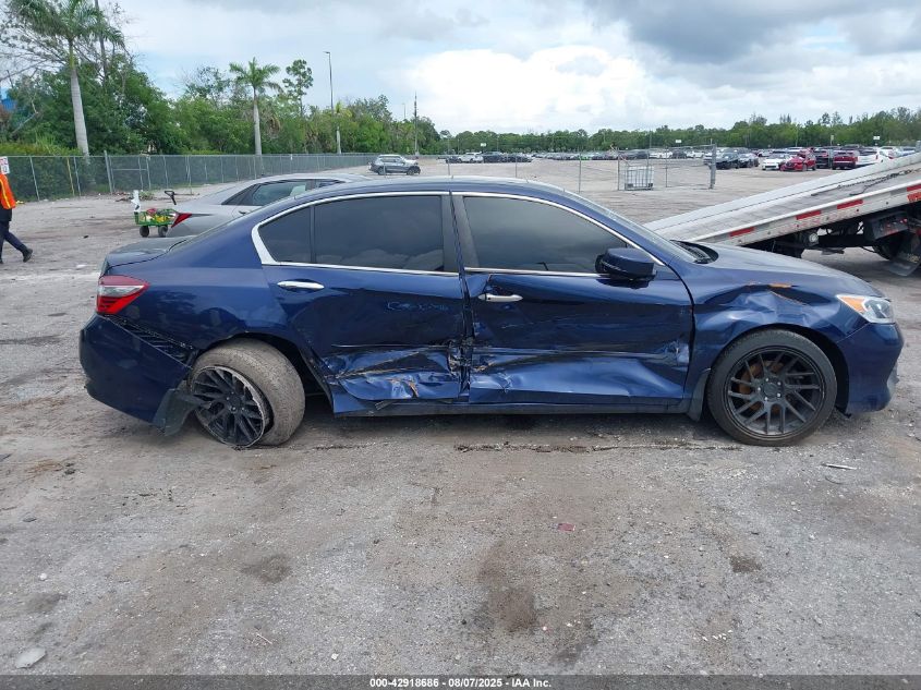 2016 Honda Accord Ex-L VIN: 1HGCR2F9XGA039947 Lot: 42918686