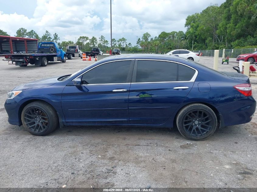 2016 Honda Accord Ex-L VIN: 1HGCR2F9XGA039947 Lot: 42918686