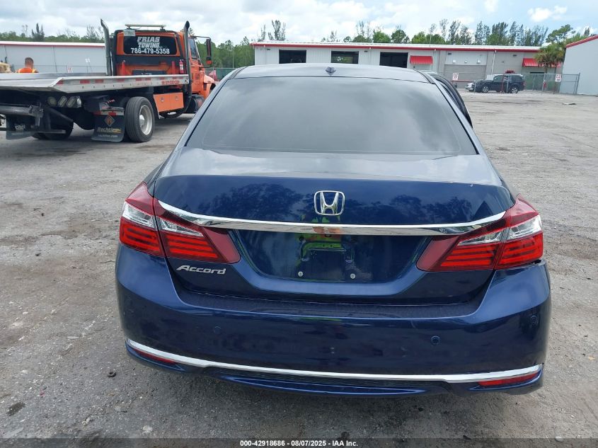 2016 Honda Accord Ex-L VIN: 1HGCR2F9XGA039947 Lot: 42918686