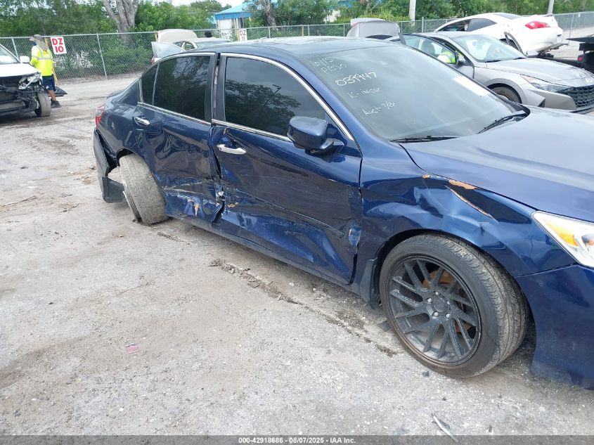 2016 Honda Accord Ex-L VIN: 1HGCR2F9XGA039947 Lot: 42918686