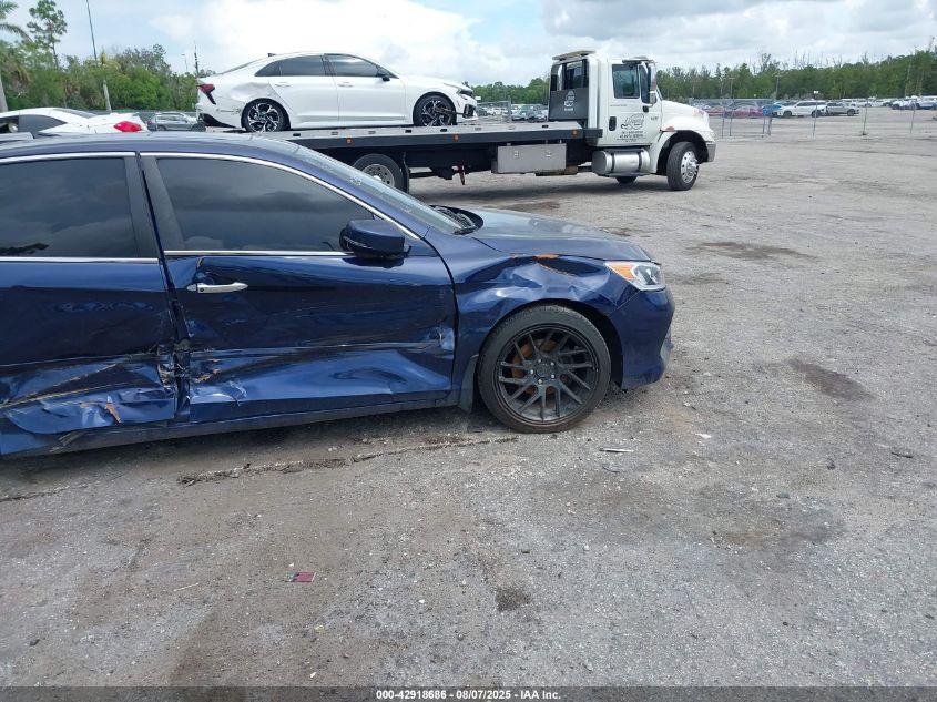 2016 Honda Accord Ex-L VIN: 1HGCR2F9XGA039947 Lot: 42918686