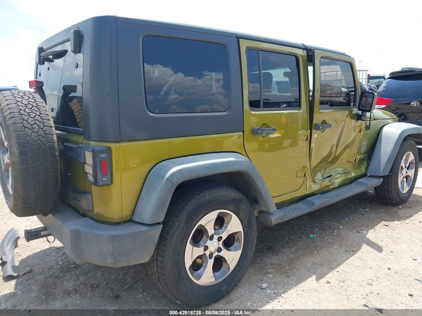 1J4GB39148L621641 2008 JEEP WRANGLER photo no. 4
