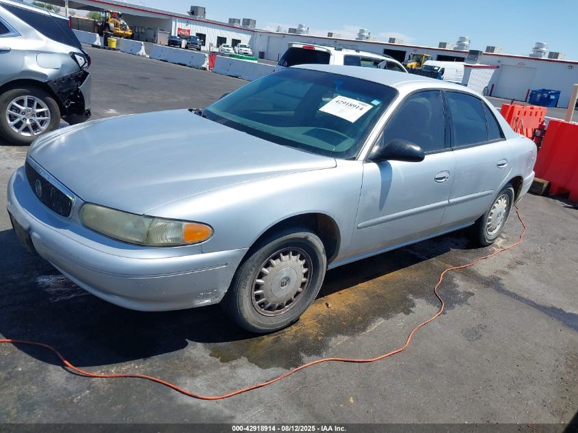 2003 Buick Century Custom VIN: 2G4WS521231269368 Lot: 42918914