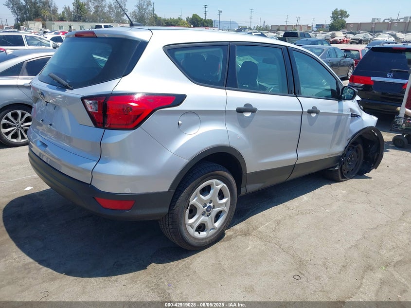 2019 Ford Escape 2.5 Silver Lot 111042919028 Vin 1FMCU0F71KUA72368