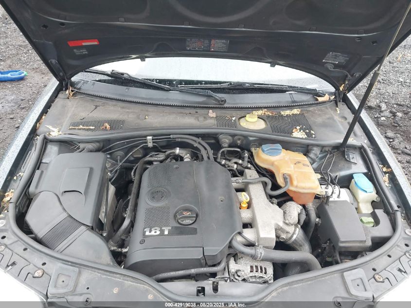 2001 Volkswagen Passat Gls VIN: WVWPD63BX1P140696 Lot: 42919038