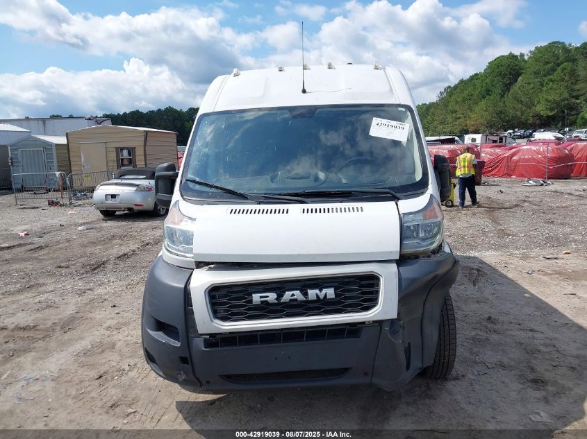 2019 Ram Promaster 2500 High Roof 159 Wb VIN: 3C6TRVDG1KE557895 Lot: 42919039